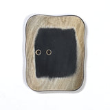 Wood Rectangle Button