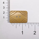 Small Wood Rectangle Button