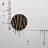 Grooved Coconut Button