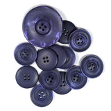 Marbled Blue Button